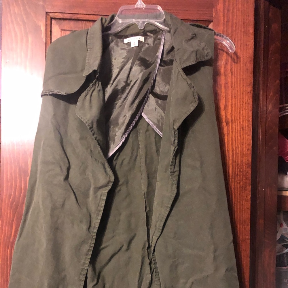 Cargo Vest with tie detail